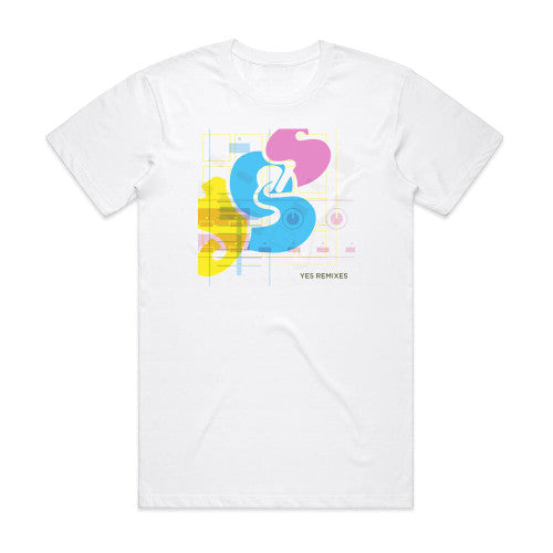 Yes Yes Remixes Album Cover T-Shirt White