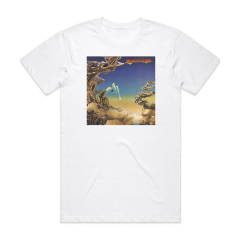 Yes Yesterdays 1 Album Cover T-Shirt White