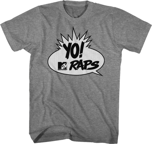 Yo! MTV Raps Vintage Logo MTV Shirt