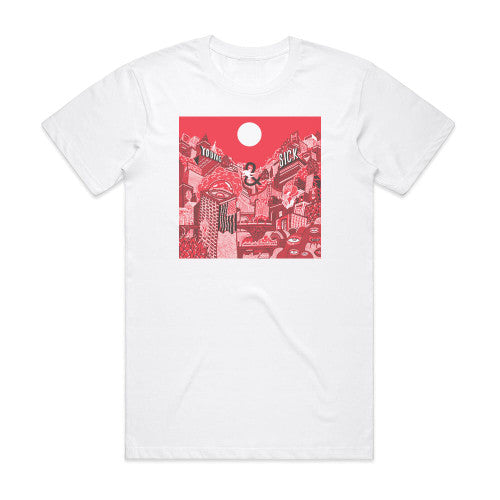 Young and Sick Young Sick Album Cover T-Shirt White