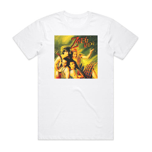 Zebulon Zebulon Album Cover T-Shirt White