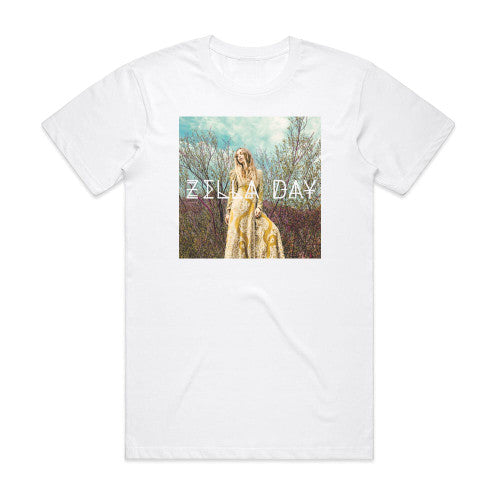 Zella Day Zella Day Album Cover T-Shirt White