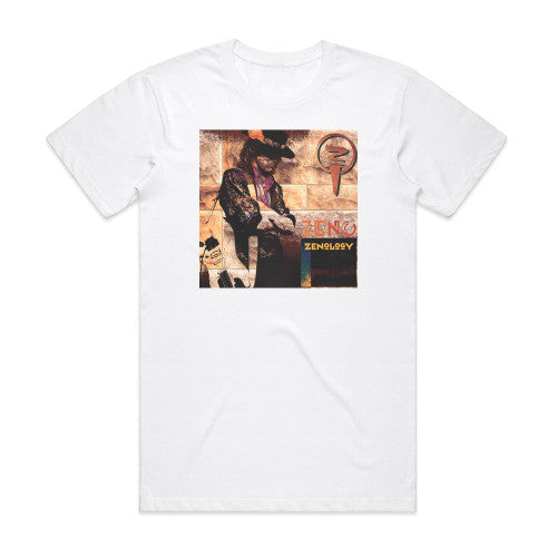 Zeno Zenology Album Cover T-Shirt White